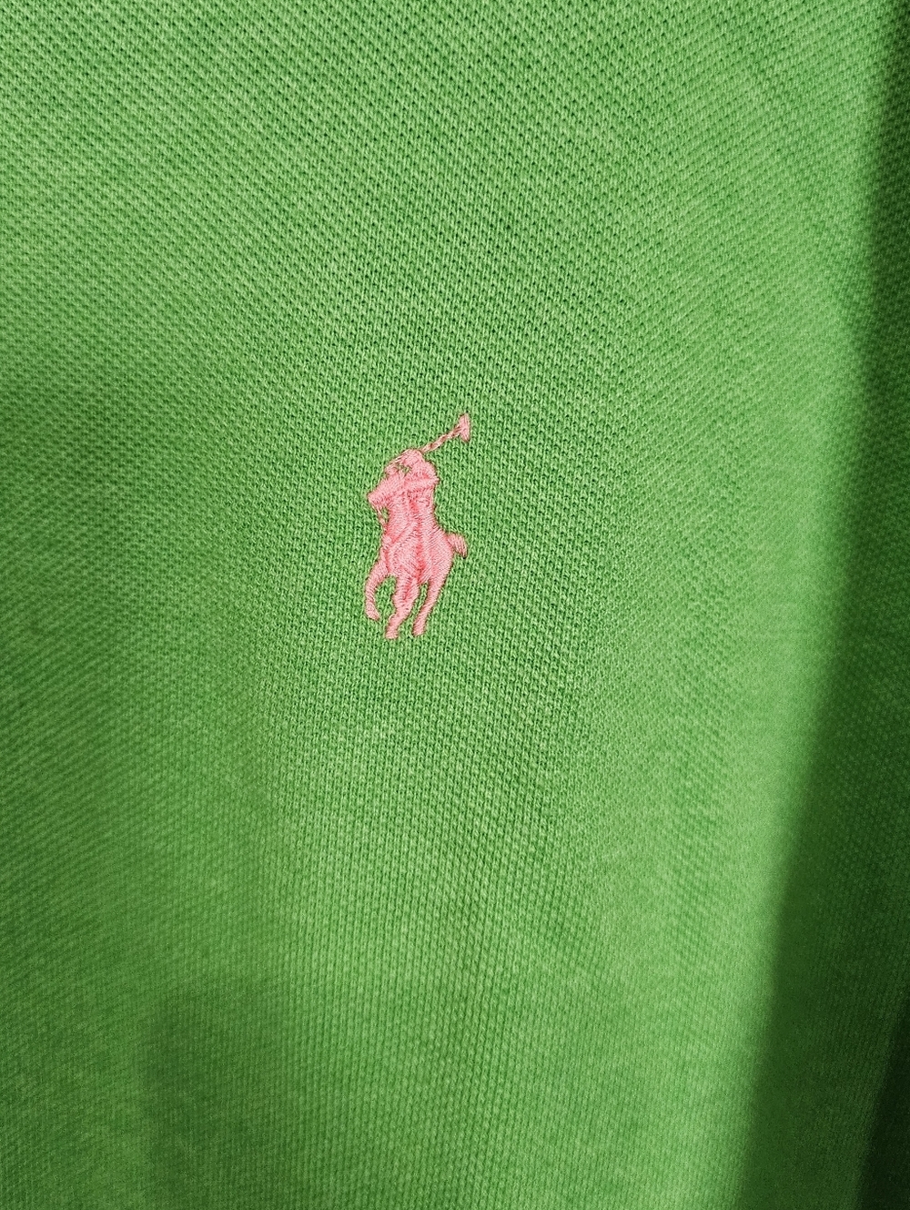 Polo Ralph Lauren Men's Polo Shirt XL Green PinkPony Logo Classic Fit Cotton. - Picture 5 of 13
